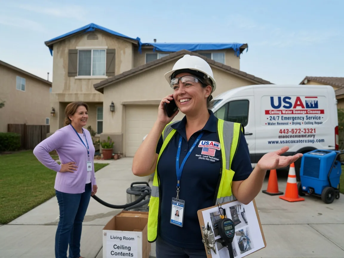 Ceiling Water Damage Restoration Gualala, CA FAQs